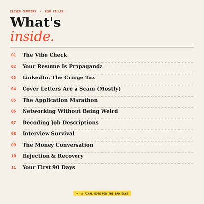 How to Land Your First Job (Without Losing Your Mind)
